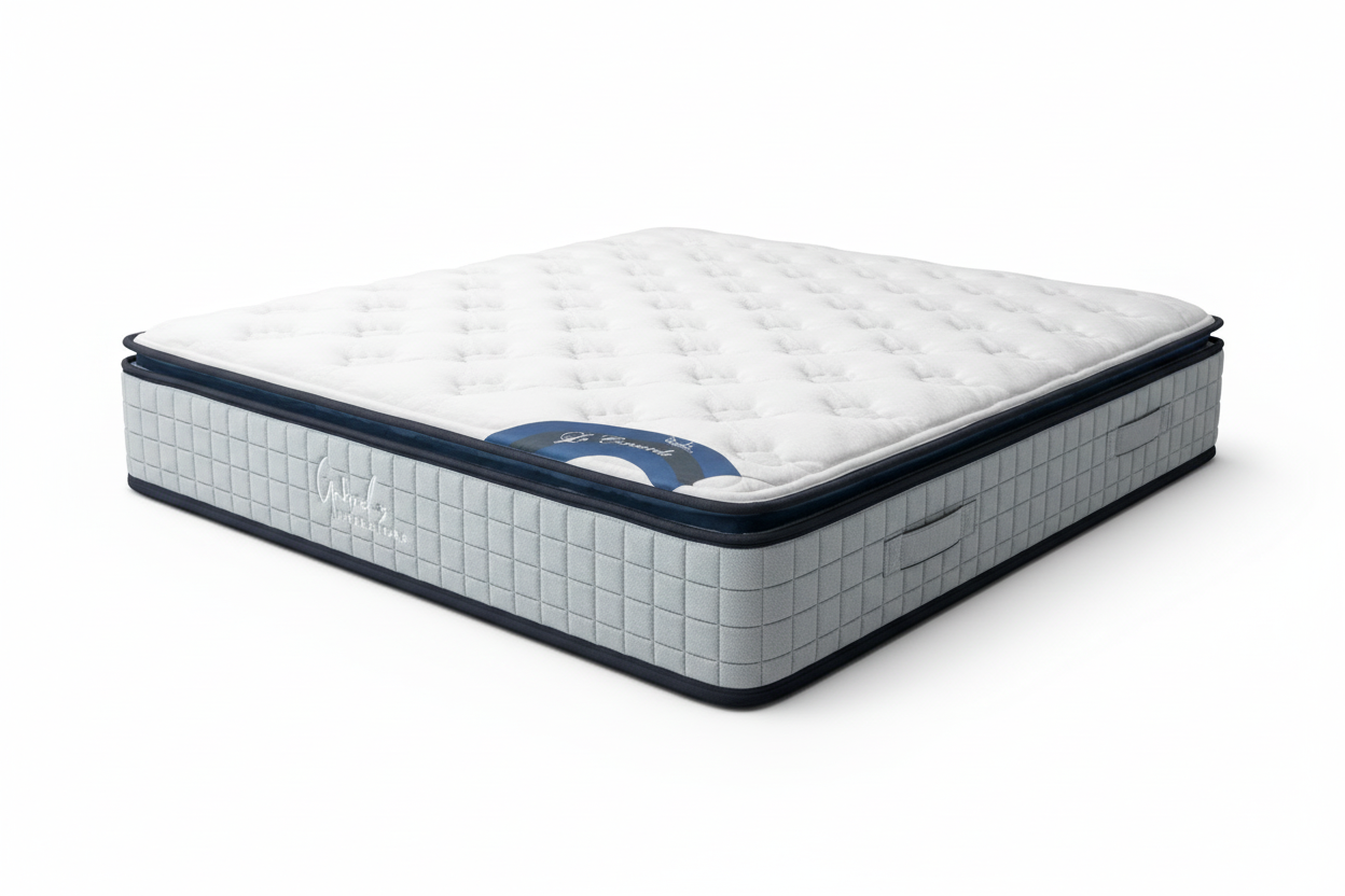 Matelas A Ressorts Ensaches Le Concorde 160x200x25cm